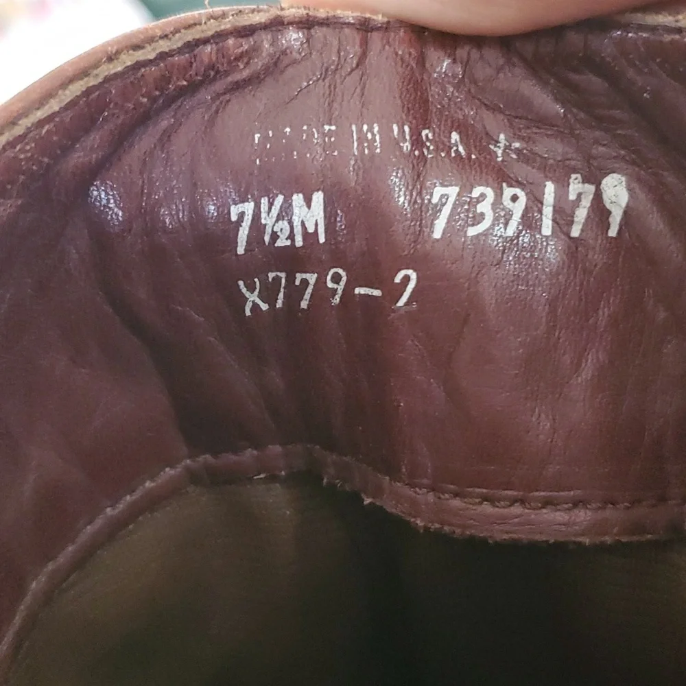 Vintage Dexter Campus Knee high Boots 7 1/2M - Picture 6 of 9